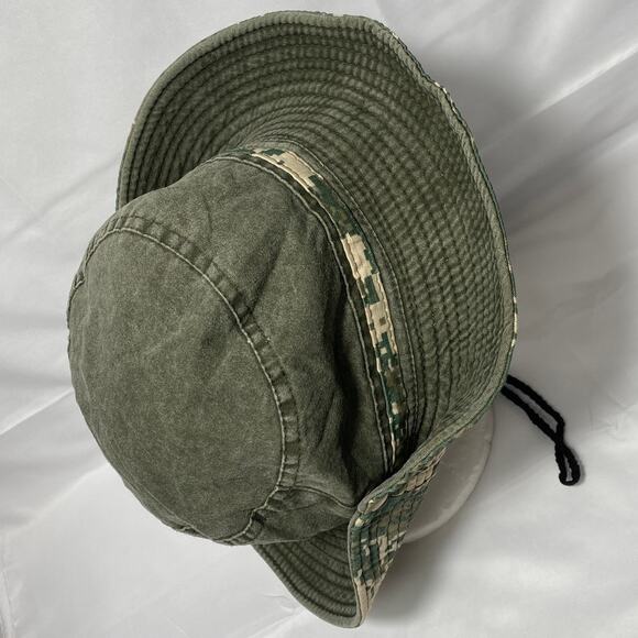 Outdoor Boonie Sun Hat Hiking Camping Fishing Floppy Military Digital Camo Cap - Picture 5 of 13